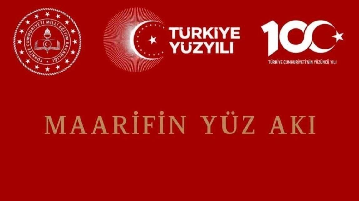 Maarifin Yüz Akı dergisi yayınlanmıştır.